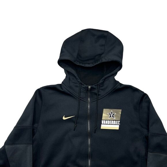 Nike Jacket Men's Medium Dri-Fit Vanderbilt Commodores Full Zip Athletic Hoodie - Picture 3 of 12